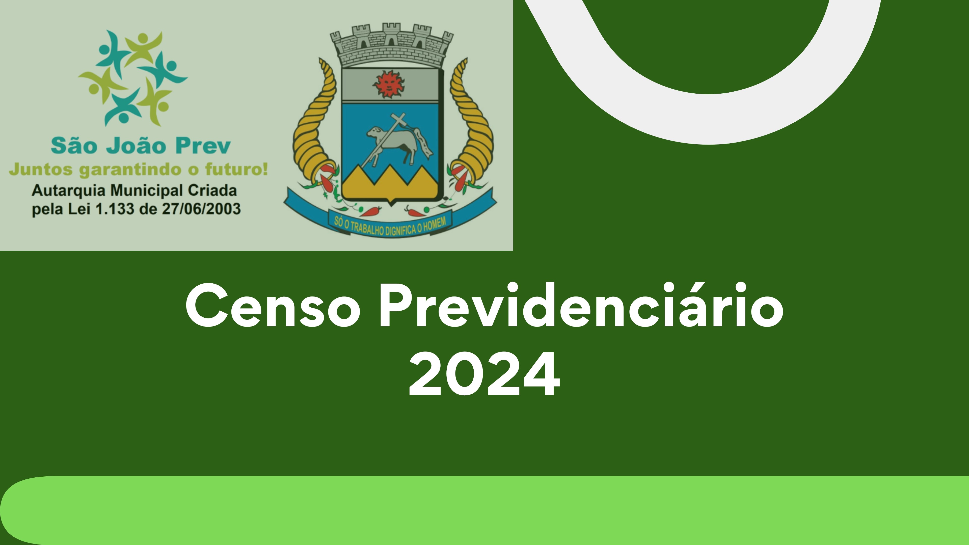 IPSJBV inicia os trabalhos do Censo Previdenciário 2024